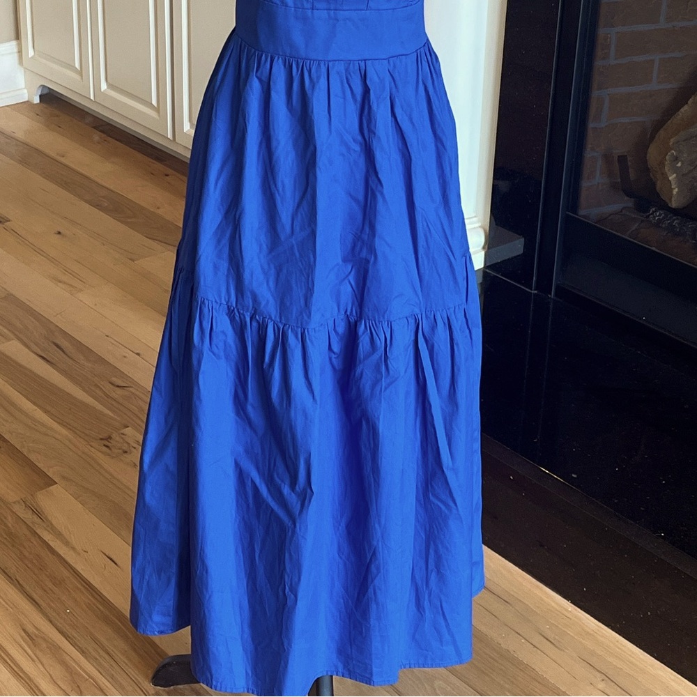 Flying Tomato Mystic Mirage Woven Midi Dress Blue New - Picture 5 of 13
